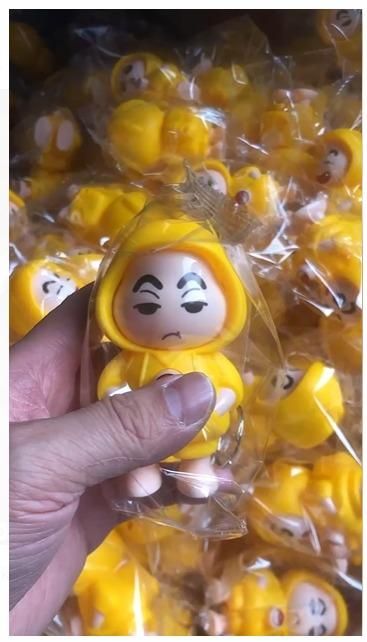Shinchan Face Changing Keychain