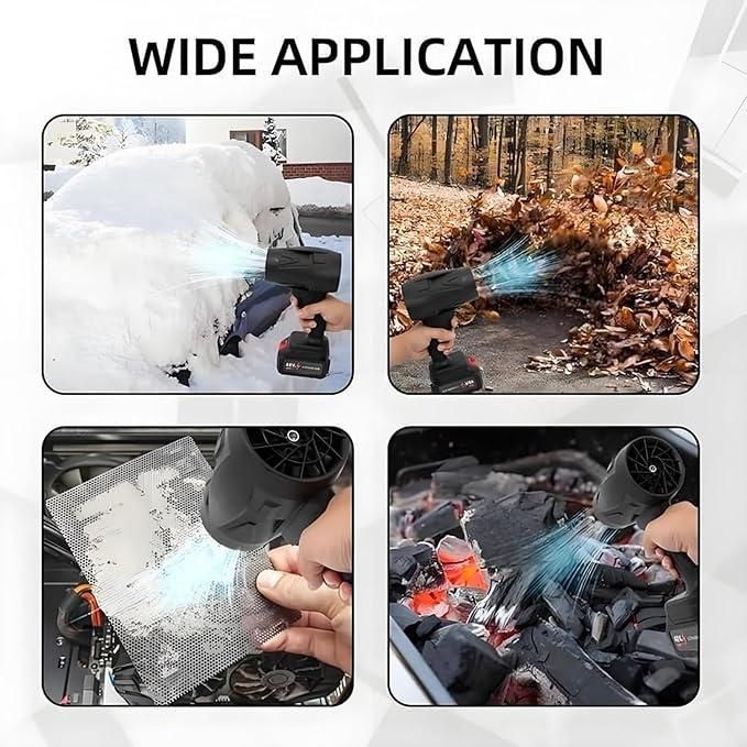 Cordless Turbo Jet Blower – Powerful Handheld Electric Air Blower