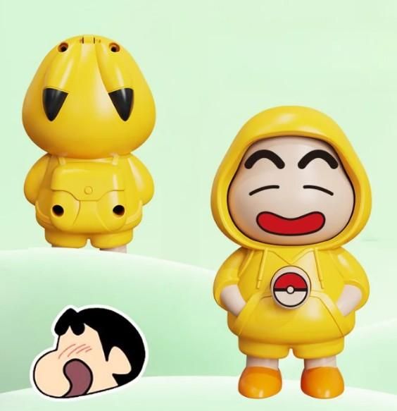 Shinchan Face Changing Keychain